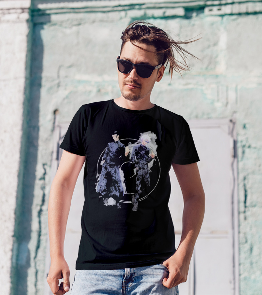 Jujutsu Kaisen Gojo Geto Betta Fish Circle T-Shirt