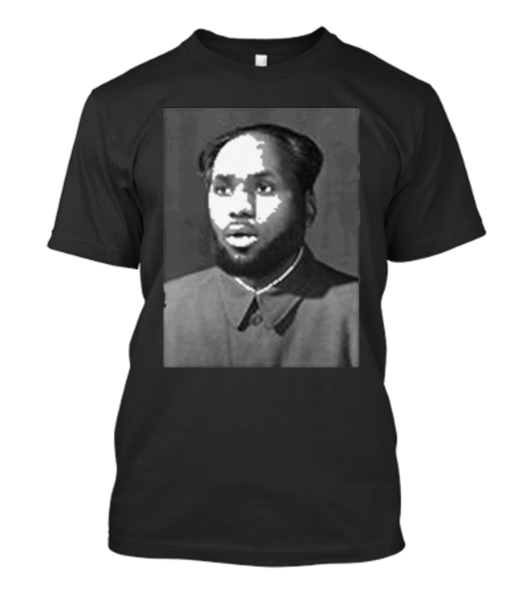 Leyuan James Kim Jongun Portrait T-Shirt