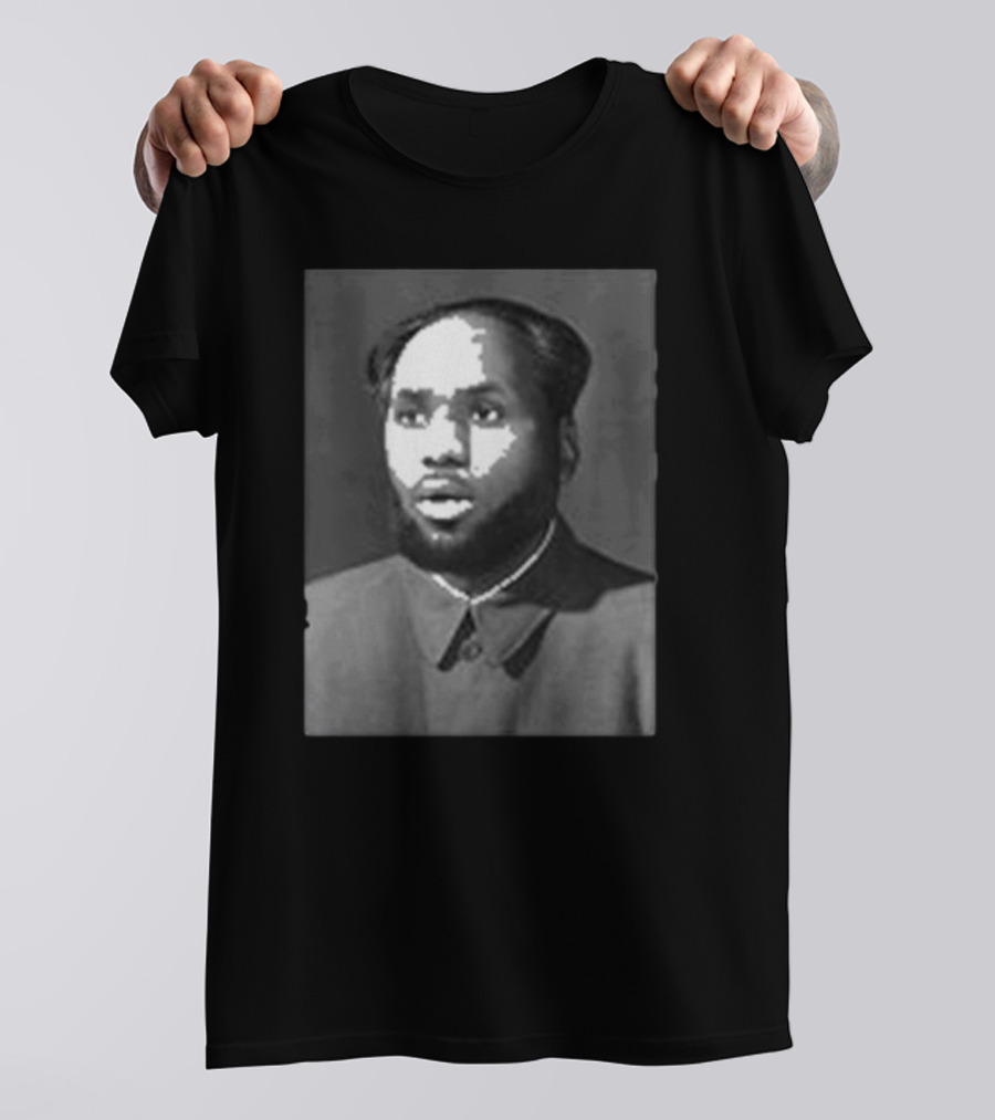 Leyuan James Kim Jongun Portrait T-Shirt