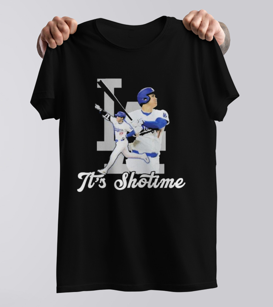 Los Angeles Dodgers Shohei Ohtani It’s Shotime T-Shirt