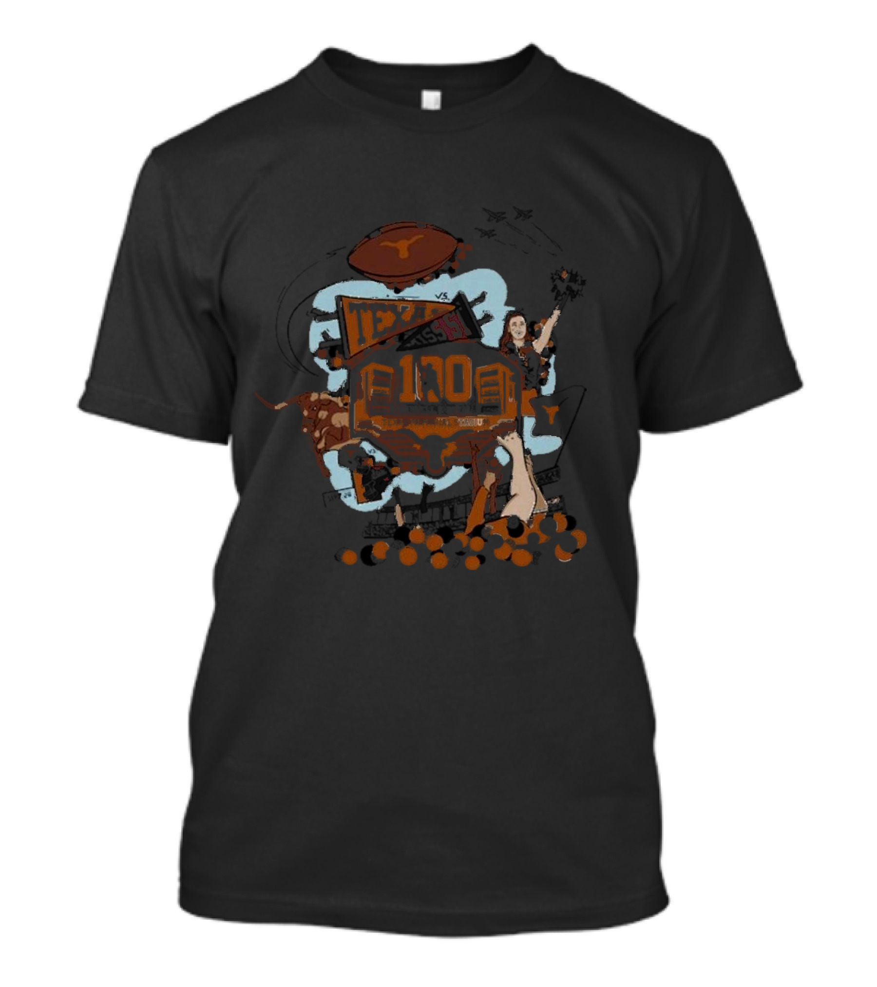 Texas Longhorns First SEC Game 100th Anniversary T-Shirt