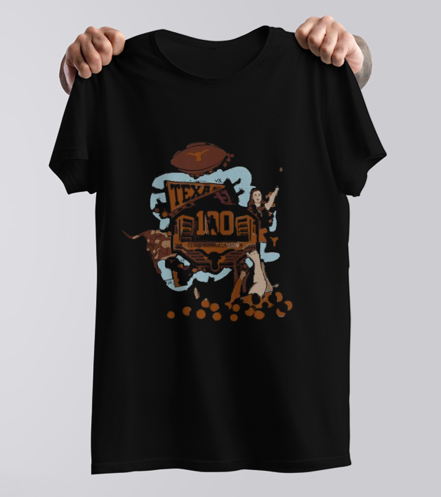 Texas Longhorns First SEC Game 100th Anniversary T-Shirt