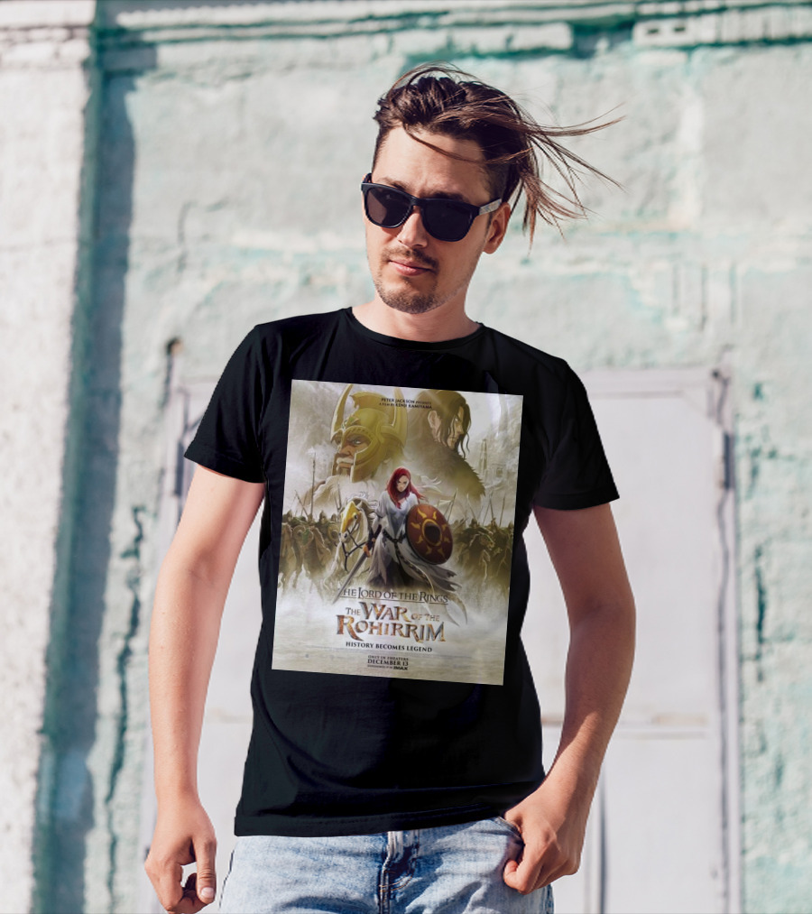 The Lord Of The Rings The War Of The Rohirrim History Becomes Legend Only In Theaters December 13 IMAX T-Shirt