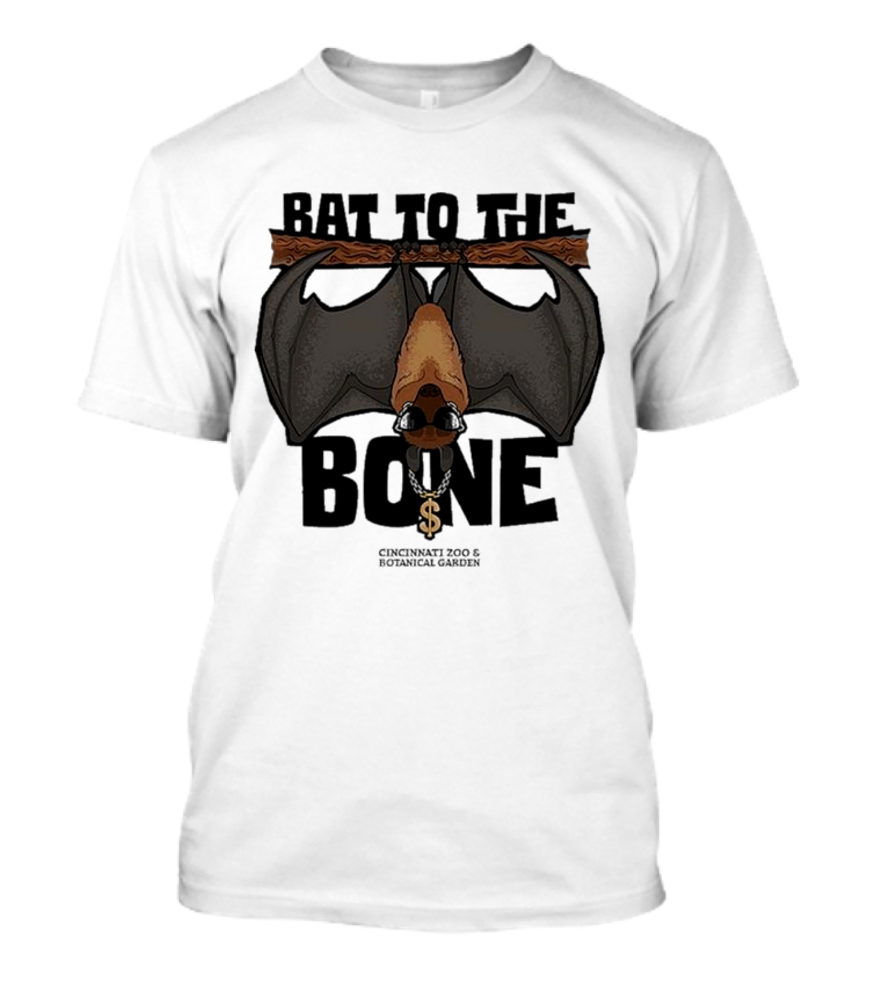 Bat To The Bone Cincinnati Zoo And Botanical Garden T-Shirt