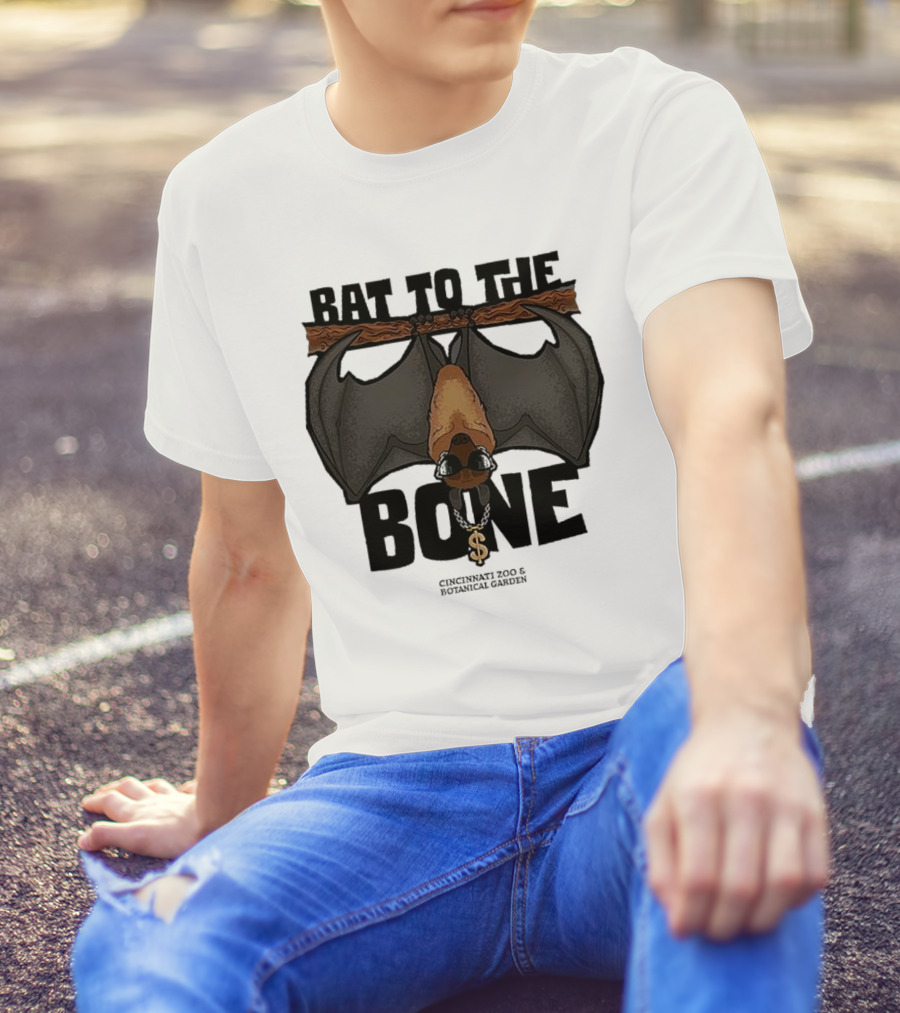 Bat To The Bone Cincinnati Zoo And Botanical Garden T-Shirt