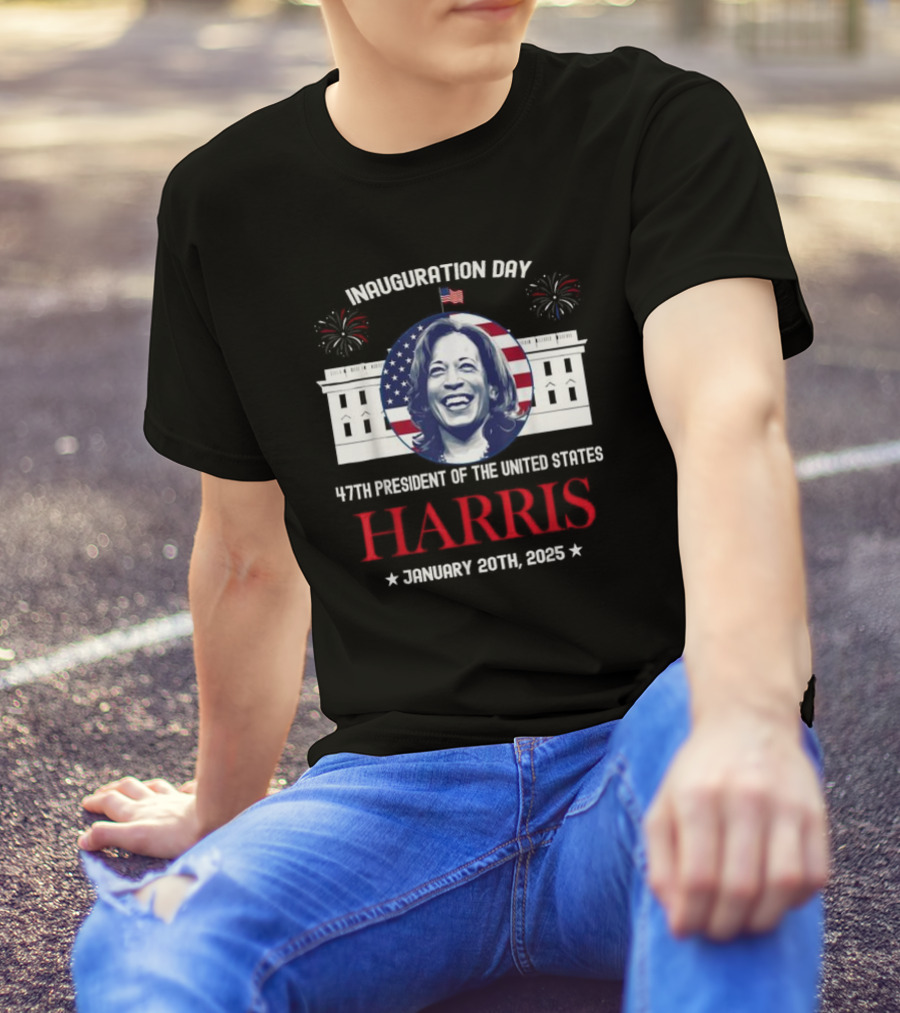 Inauguration Day January 20th 2025 Harris 47th President Of The United States T-Shirt