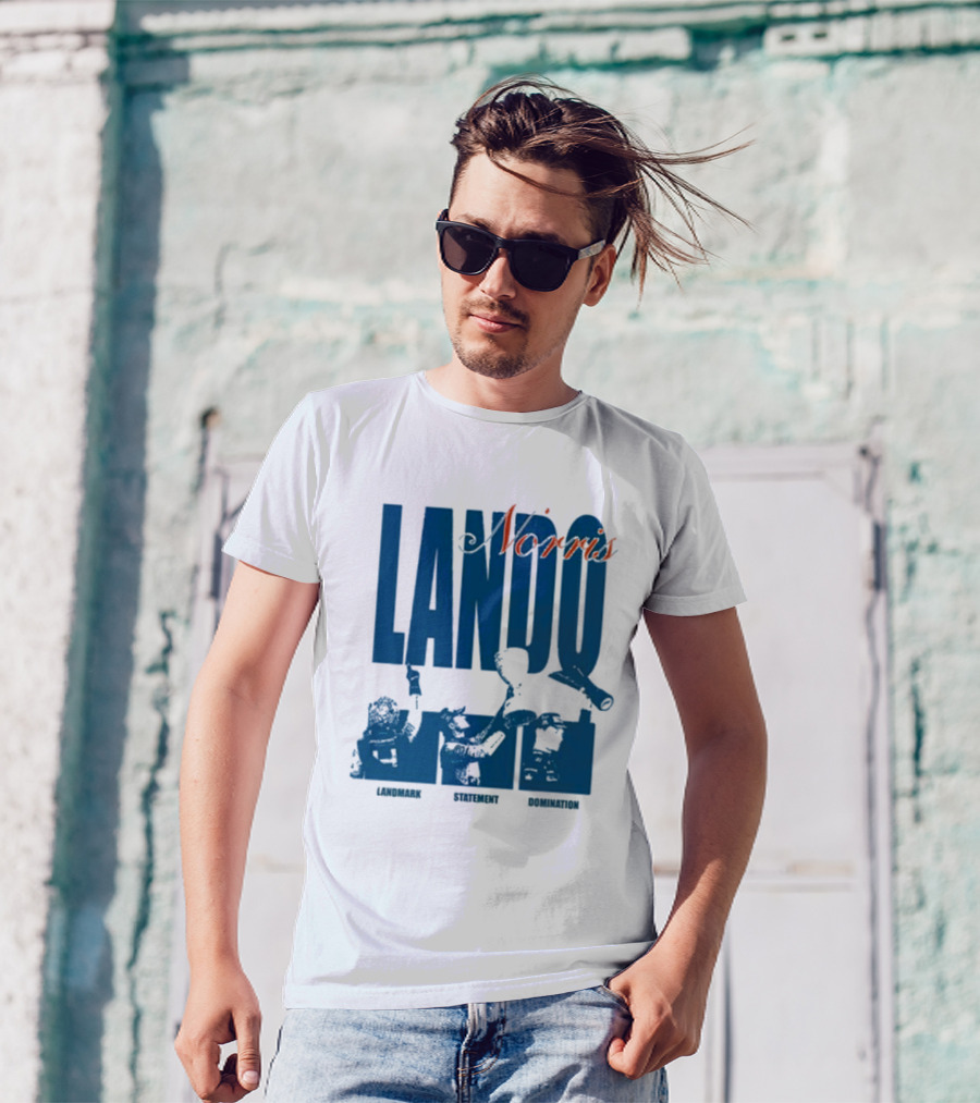 Lando Norris Landmark Statement Dominance T-Shirt