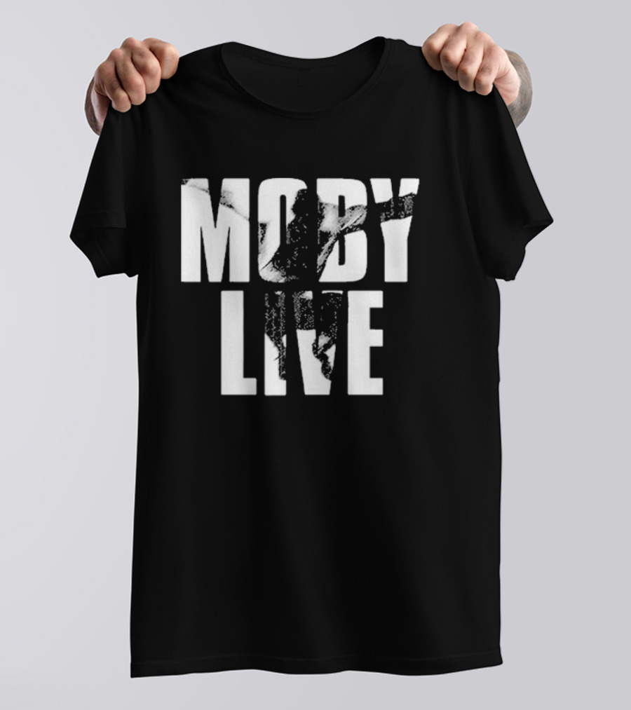 Moby Live 2024 Tour T-Shirt