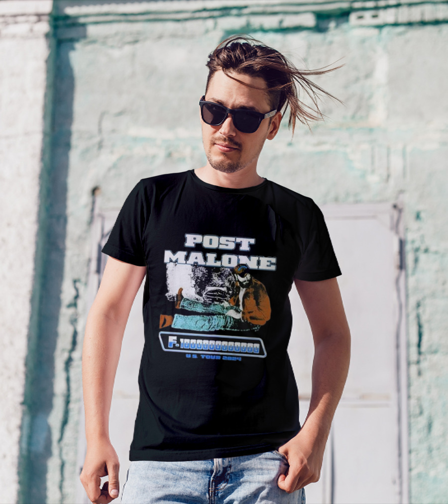 Post Malone F.1000000000000 U.S. Tour T-Shirt