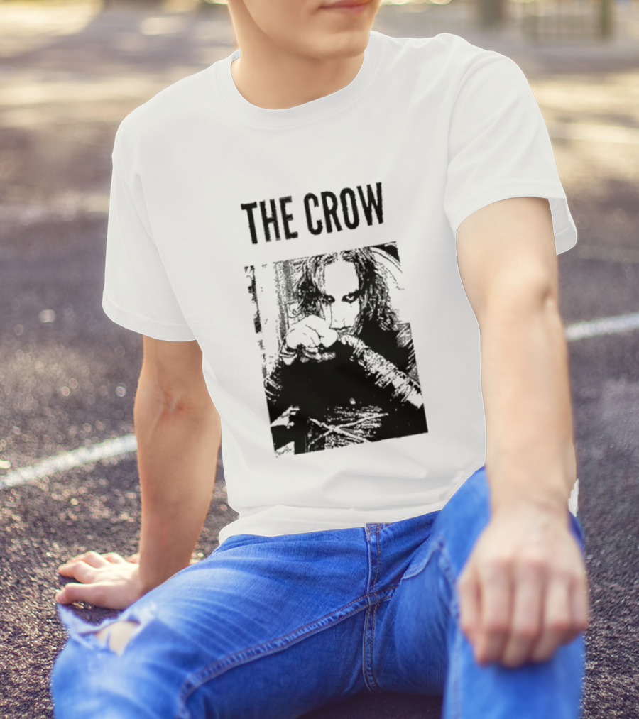 The Crow San Antonio Sharpist Iconic Dark Image T-Shirt
