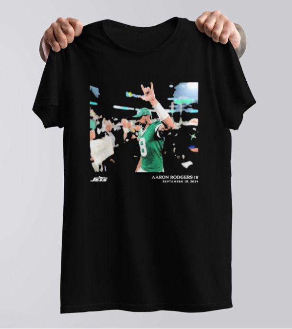 Aaron Rodgers 8 New York Jets September 19 T-Shirt