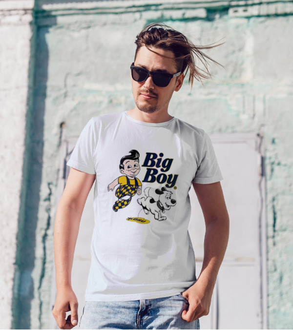 Big Boy OSU Checker Outfit And Nugget Team Rivalry T-Shirt