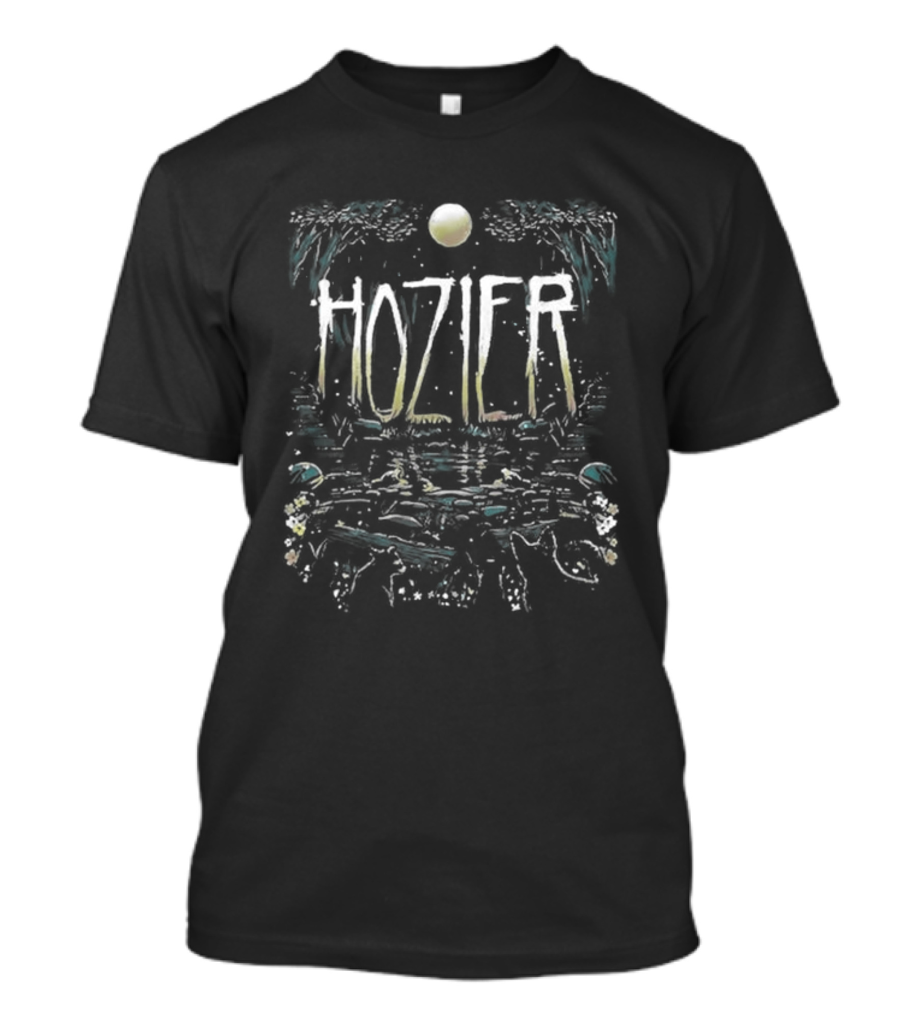 Hozier Concert September 24 2024 Frost Bank Center San Antonio TX Night Forest T-Shirt