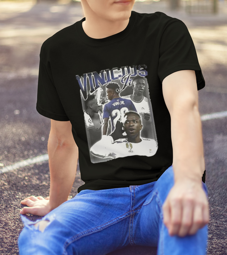 Vini Jr Football Tribute Neymar Jr Support T-Shirt