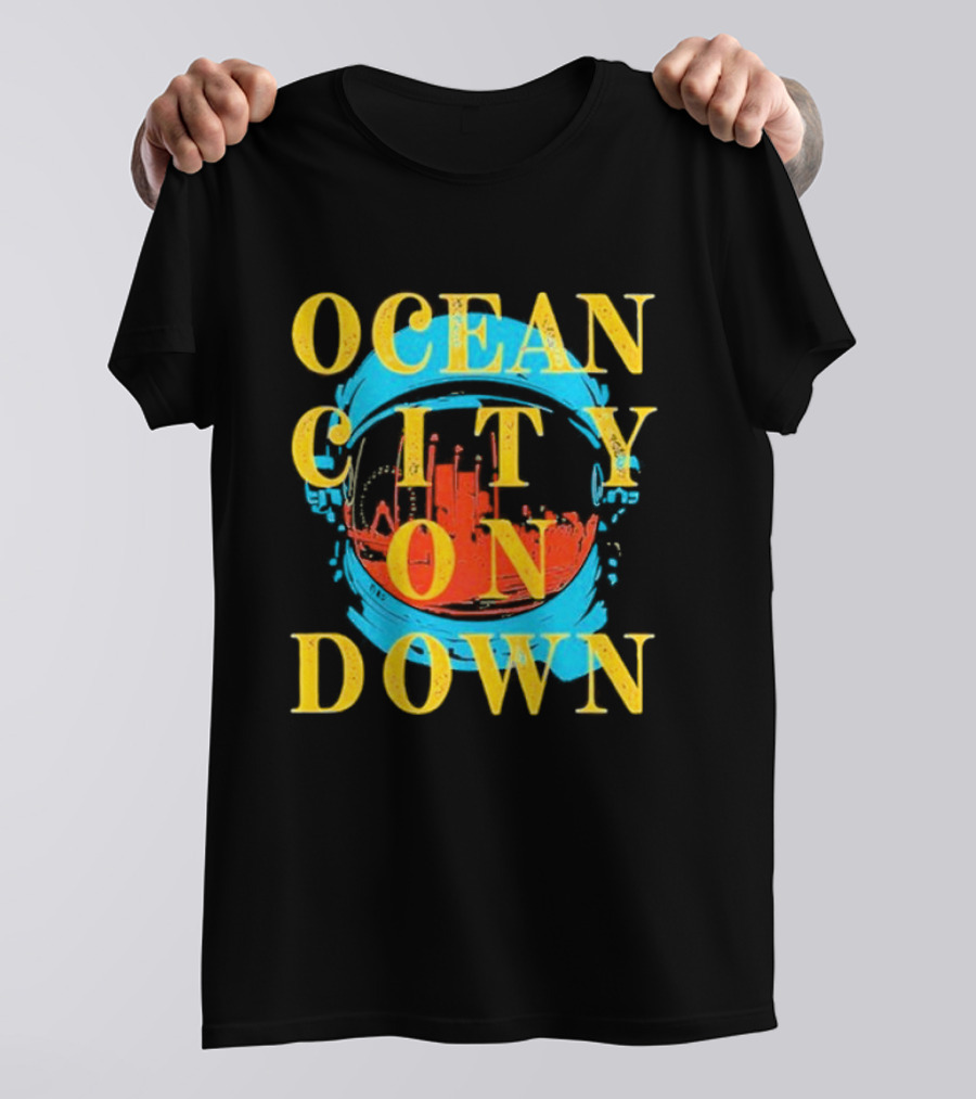O.A.R. Ocean City On Down 2024 Helmet Cityscape T-Shirt