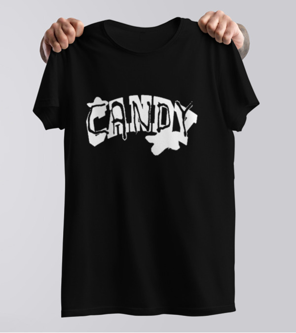 Riple B Records Candy Flipping Bold Stylized Text T-Shirt