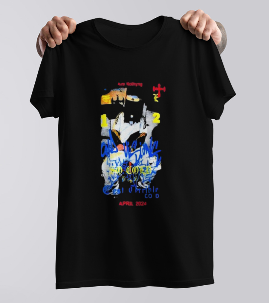 Coldvisions Aim NothYng April 2024 123 Urban Abstract T-Shirt