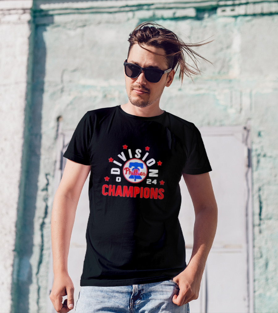 Phillies Division Champions 2024 Liberty Bell T-Shirt