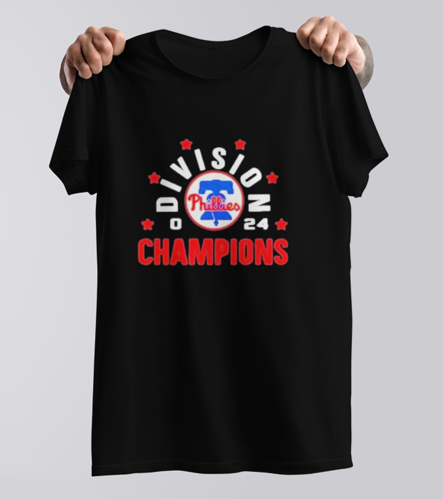 Phillies Division Champions 2024 Liberty Bell T-Shirt