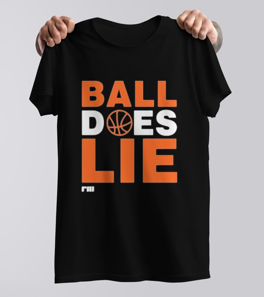 Refmasters Ball Does Lie Basketball T-Shirt