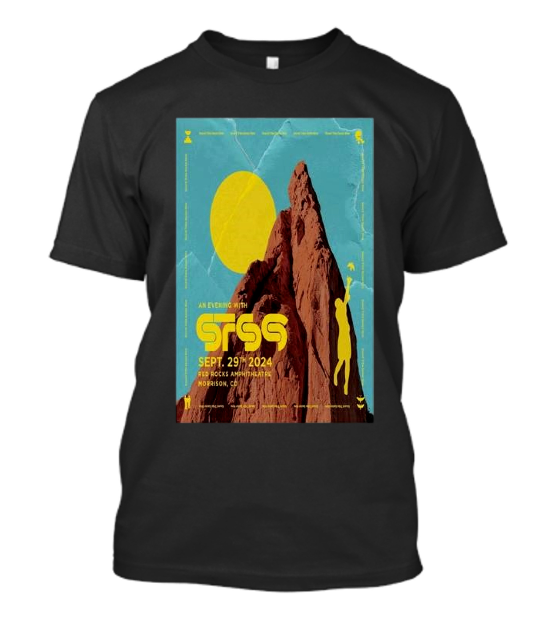 An Evening With STS9 Red Rocks Amphitheatre Morrison CO Sept 29th T-Shirt