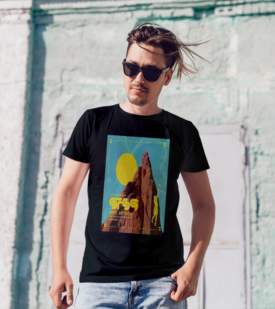An Evening With STS9 Red Rocks Amphitheatre Morrison CO Sept 29th T-Shirt
