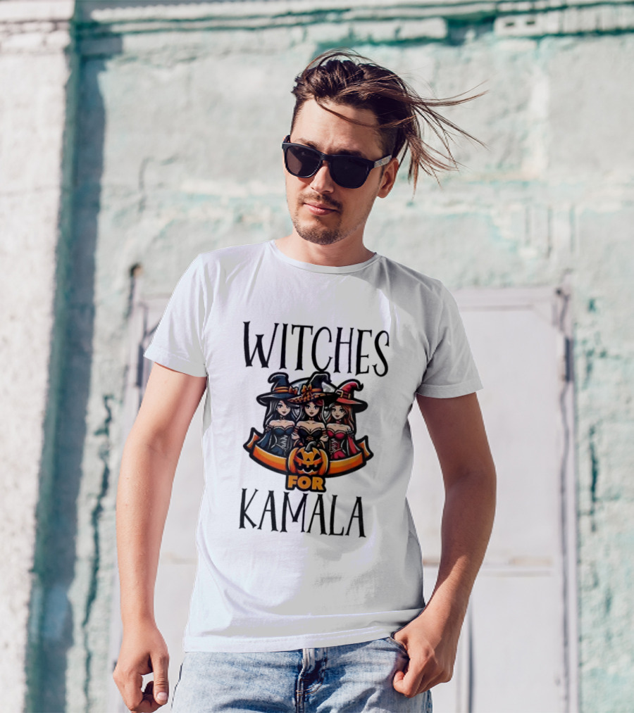 Witches For Kamala Harris Halloween Election 2024 Vote T-Shirt