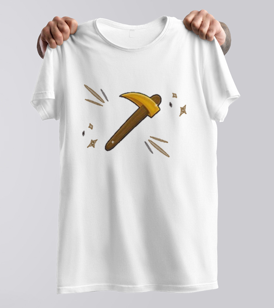 Christopher Escalante Golden Hoe Pickaxe Blast T-Shirt