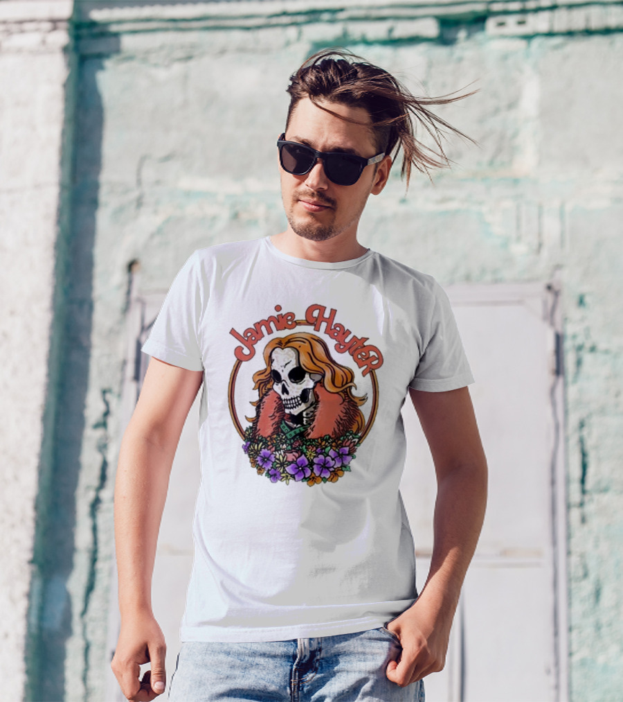 Jamie Hayter Skull Floral T-Shirt