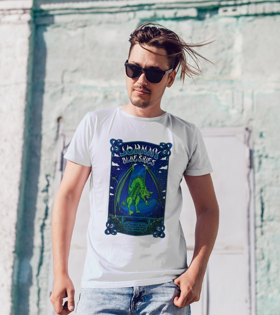 Johnny Blue Skies Dragon Show Roy Wilkins Auditorium St Paul Minnesota September 25 T-Shirt