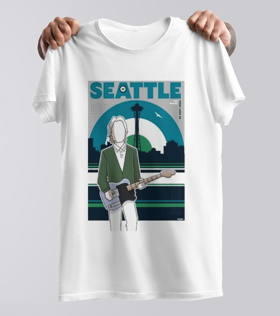 Seattle Paul Weller Concert September 19 2024 Event T-Shirt