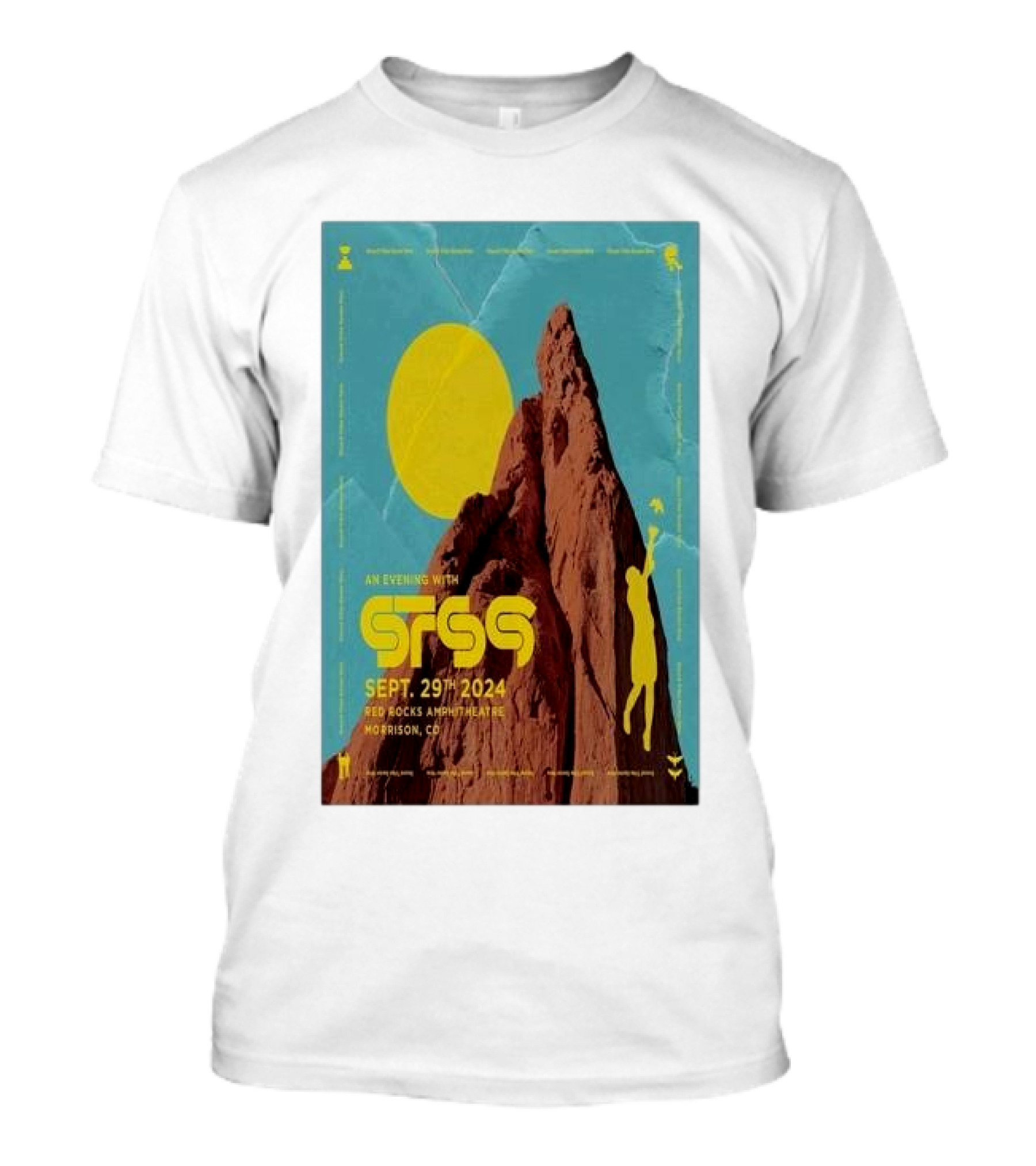 An Evening With STS9 At Red Rocks Amphitheatre Morrison CO Sept 29 T-Shirt