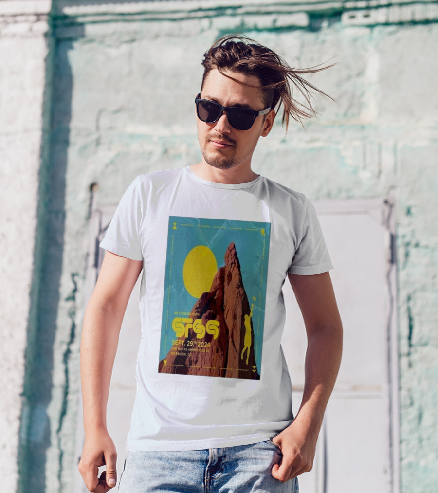 An Evening With STS9 At Red Rocks Amphitheatre Morrison CO Sept 29 T-Shirt