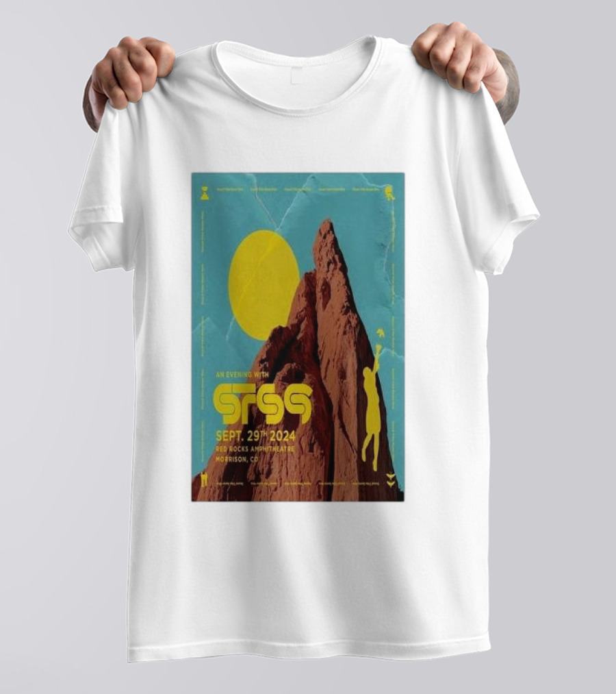 An Evening With STS9 At Red Rocks Amphitheatre Morrison CO Sept 29 T-Shirt
