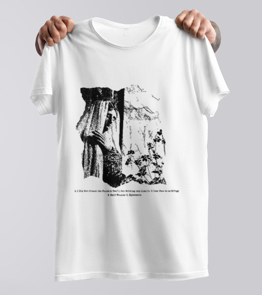 Pure Noise Store Ben Quad Ephemera I Did Not Create The Palms Album T-Shirt