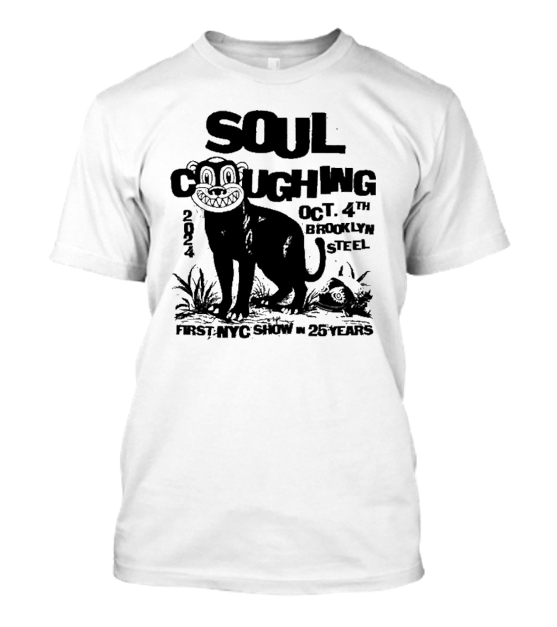 Soul Coughing 2024 Oct 4 Brooklyn Steel First NYC Show In 25 Years T-Shirt