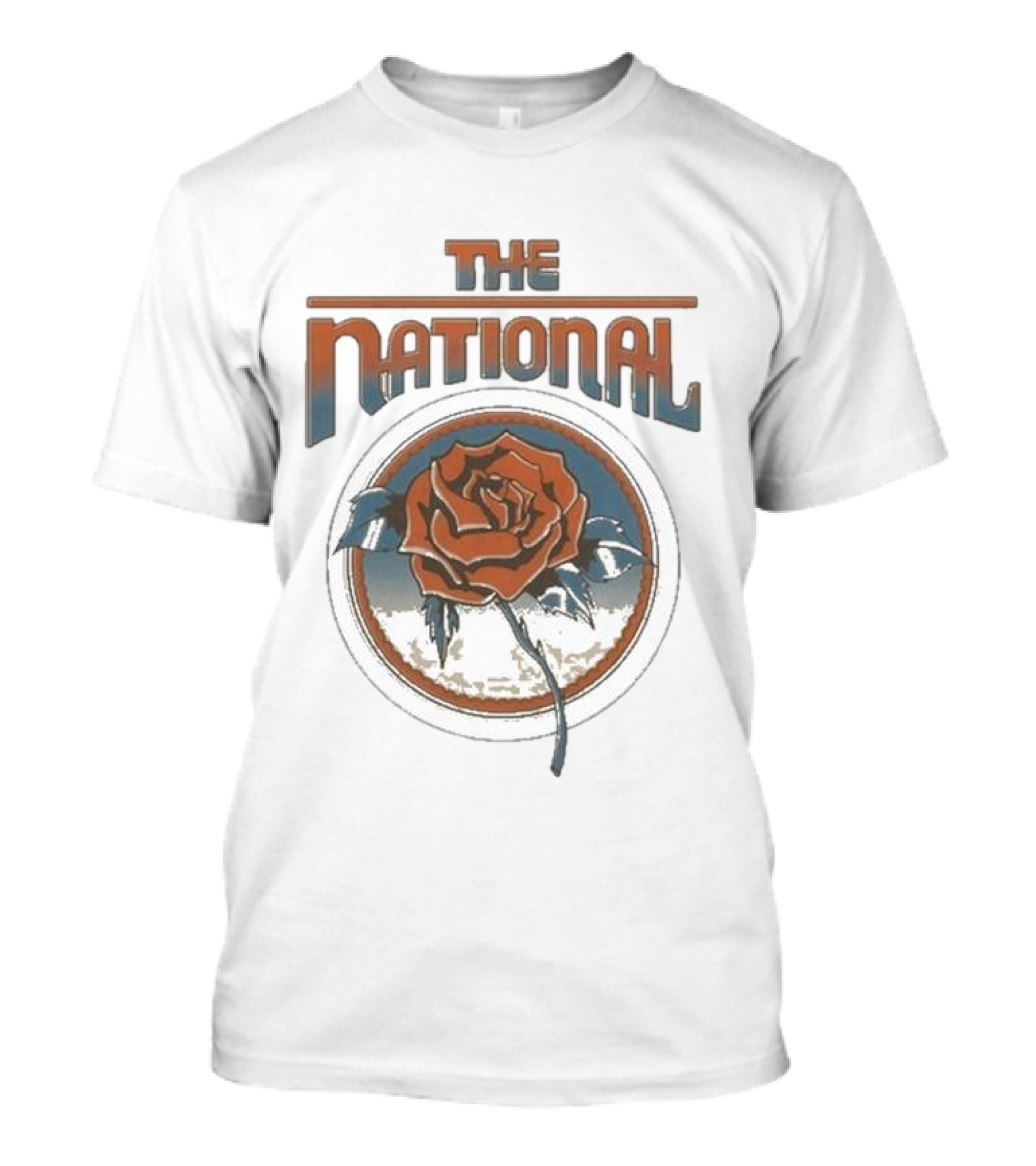 The National 2024 Tour Featuring The War On Drugs Lucius With Rose T-Shirt