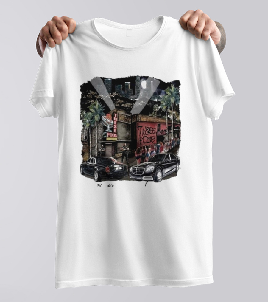 These Foos Nightclub 2024 Neon City Vibes Scene T-Shirt
