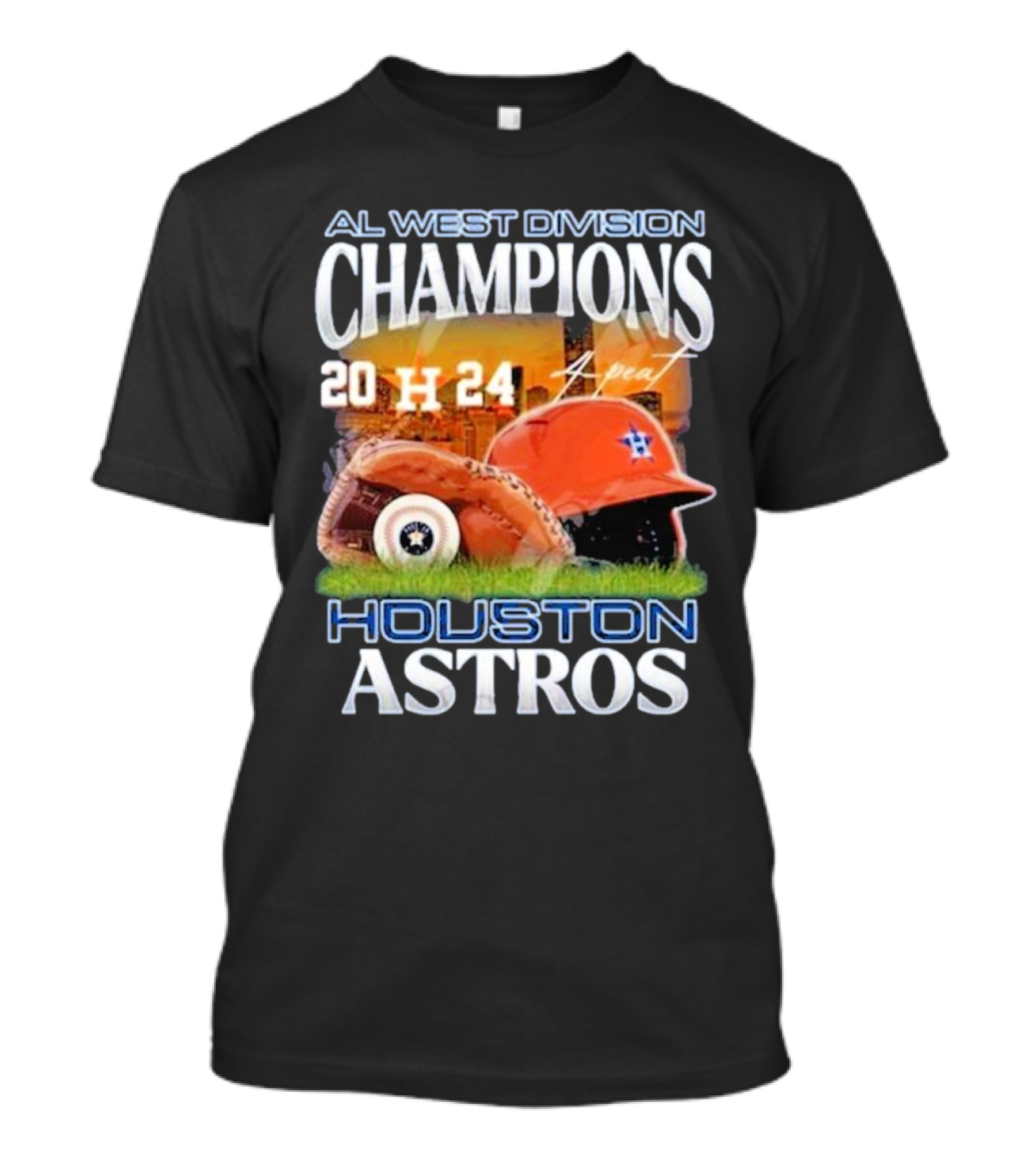 AL West Division Champions 2024 Repeat Houston Astros T-Shirt