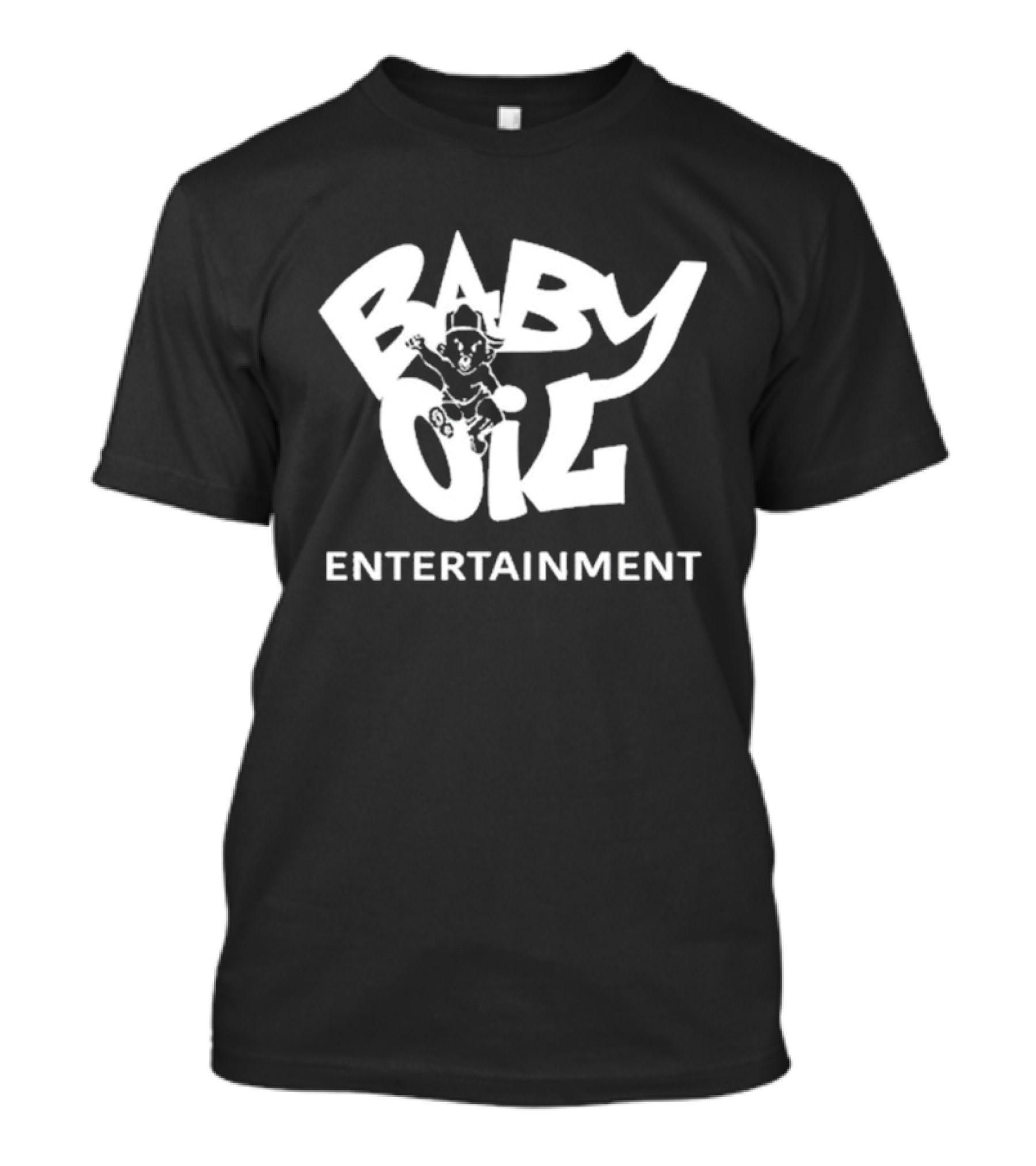Bob’s Liquor Baby Oil Entertainment Playful T-Shirt