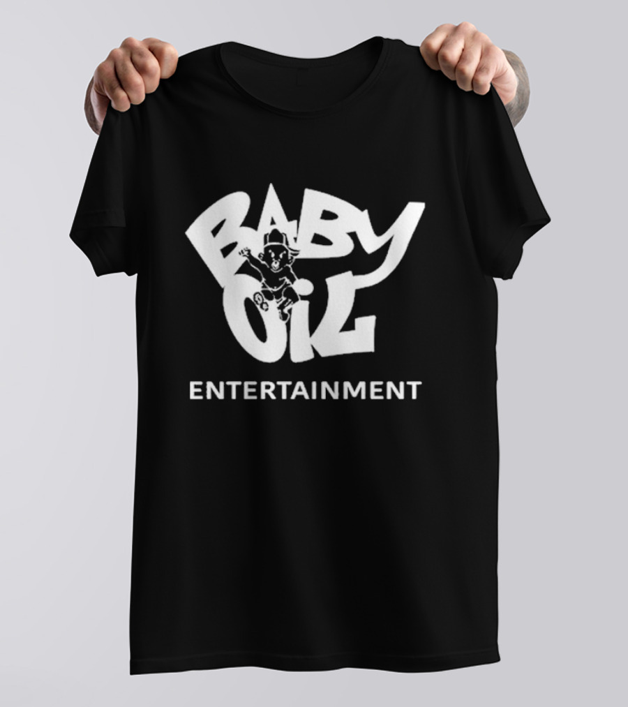 Bob’s Liquor Baby Oil Entertainment Playful T-Shirt