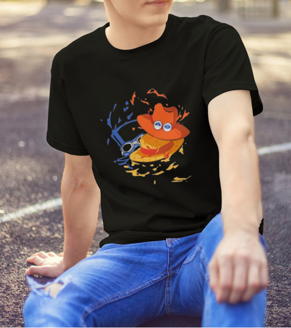 Brothers Hat Luffy Fanfabio Iconic Straw Adventure T-Shirt