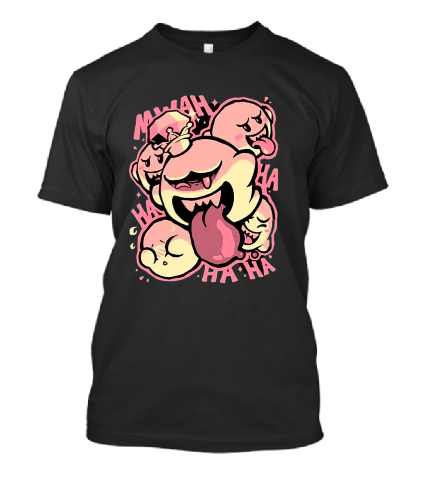 MWAHA HA HA Evil Laugh Pixel Eyeball The Yetee T-Shirt