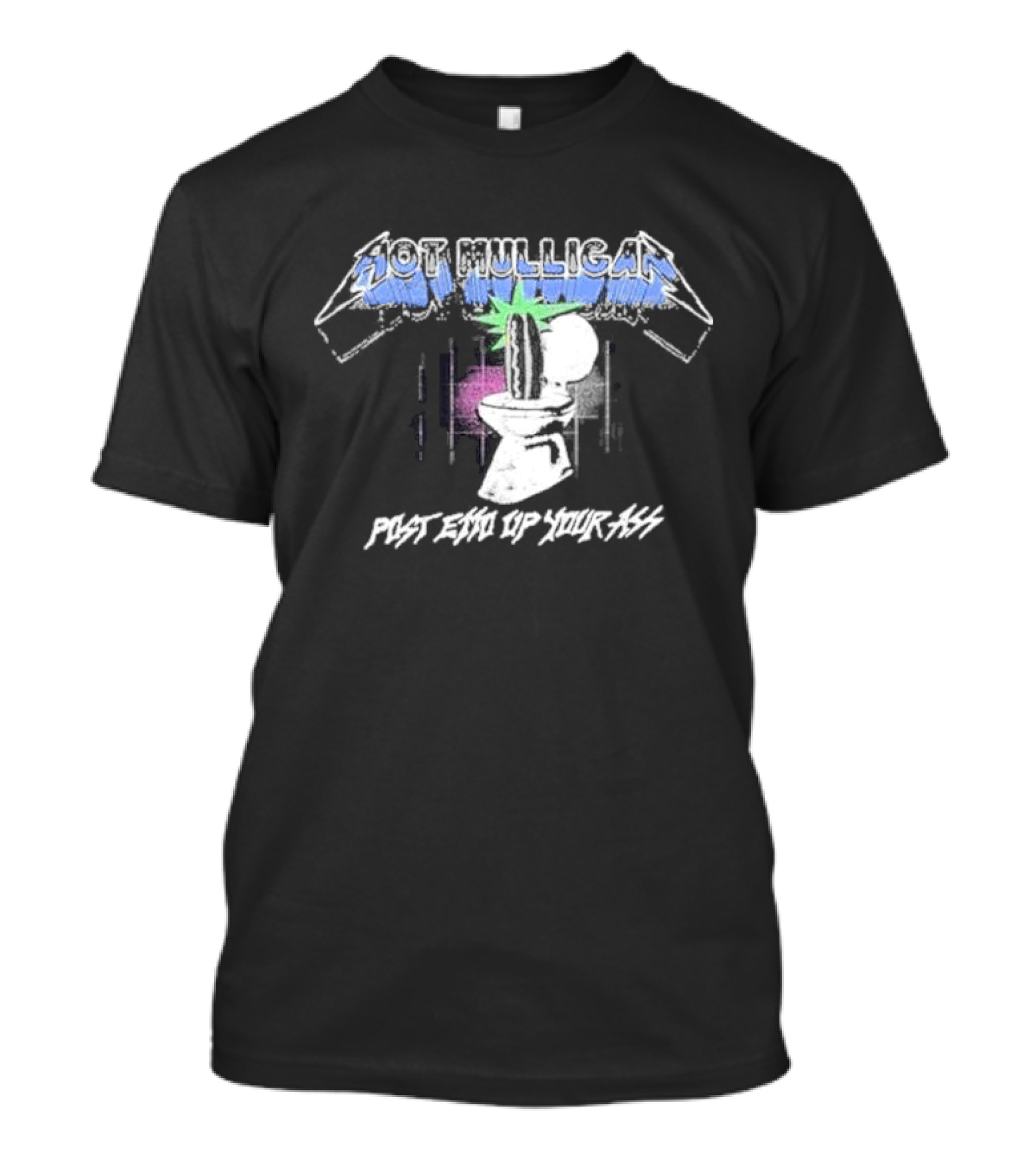 Hot Mulligan Post Emo Hot Dog Toilet T-Shirt