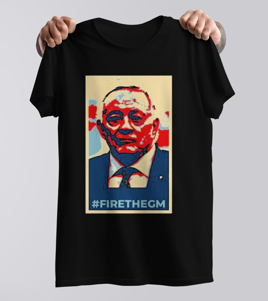 J Tuck #FireJerryTheGM Poster Style #FireTheGm T-Shirt