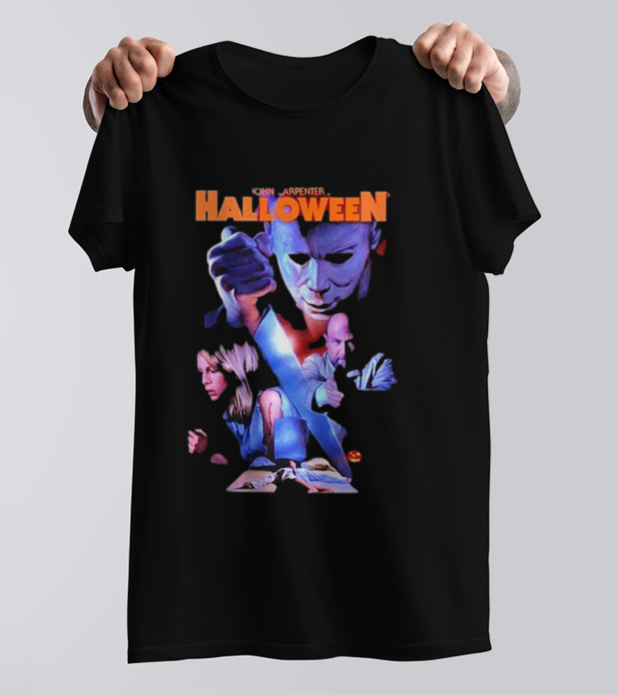 John Carpenter's Halloween Michael Myers Haddonfield Nightmare T-Shirt