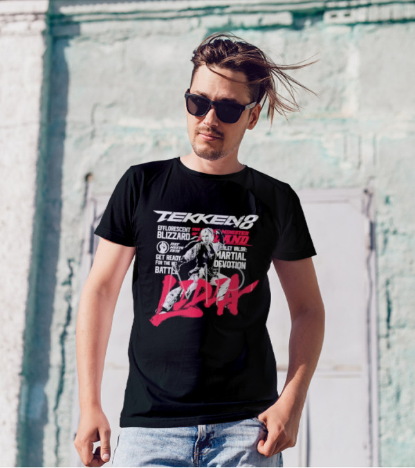 Tekken 8 Efflorescent Blizzard Velvet Valor Martial Devotion Lidia T-Shirt