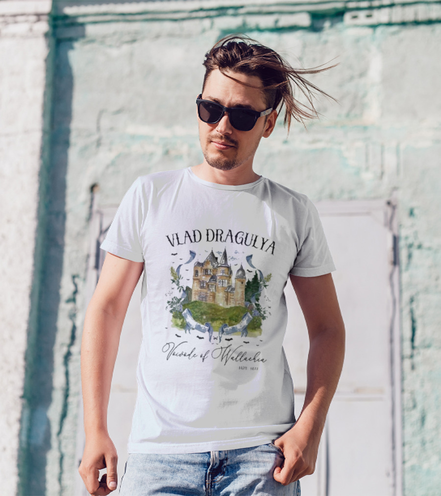 Vlad Dragulya Voivode Of Wallachia Castle 1428-1477 T-Shirt