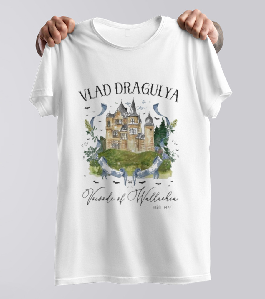 Vlad Dragulya Voivode Of Wallachia Castle 1428-1477 T-Shirt