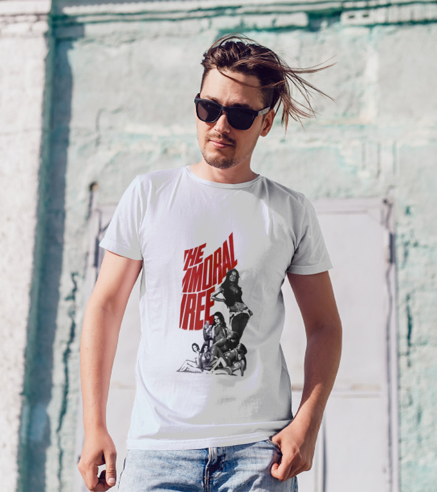 The Immoral Three Movie Art Pinup T-Shirt